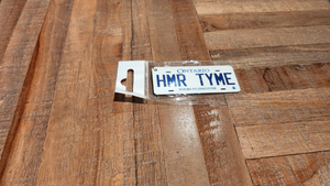 HMRTYME : Custom Keychains Ontario For Off Road License Plate Souvenir Personalized Gift Display
