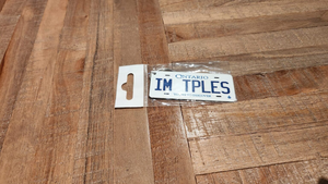 IM TPLES : Custom Keychains Ontario For Off Road License Plate Souvenir Personalized Gift Display