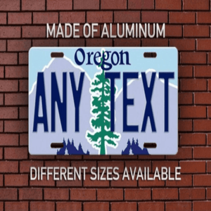 *Oregon Plate* Customized Ontario Car Size Novelty/Souvenir/Gift Plate