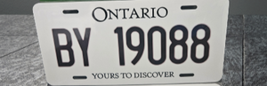 BY19088 :  Custom Car Ontario  For Off Road License Plate Souvenir Personalized Gift Display