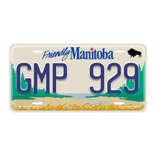 Load image into Gallery viewer, Manitoba Custom License Plate Personalized Name Plate Off Road Display Gift Souvenir
