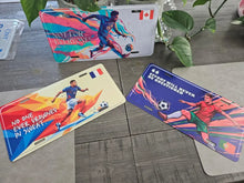 Load image into Gallery viewer, FIFA Custom Number Plate – Personalized Player &amp; Country Flag Design
