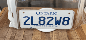 2L82W8 : Custom Bike Ontario For Off Road License Plate Souvenir Personalized Gift Display