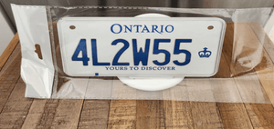 4L2W55 : Custom Bike Ontario For Off Road License Plate Souvenir Personalized Gift Display