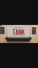 Load and play video in Gallery viewer, .LIL T. : Custom Car Ontario For Off Road License Plate Souvenir Personalized Gift Display
