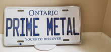 Load image into Gallery viewer, *PRIME METAL* Customized Ontario Car Plate Size Novelty/Souvenir/Gift Plate
