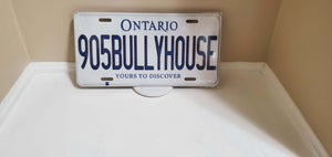 905BULLYHOUSE : Custom Car Ontario For Off Road License Plate Souvenir Personalized Gift Display