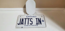 Load image into Gallery viewer, *JATTS IN* :  Your Custom Message on Bike Plate Size Customized Novelty/Souvenir/Gift Plate
