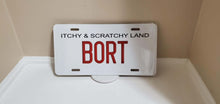 Load image into Gallery viewer, *BORT* Itchy and Scratchy Customized Ontario Car Plate Size Novelty/Souvenir/Gift Plate
