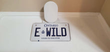 Load image into Gallery viewer, *E WILD* :  Your Custom Message on Bike Plate Size Customized Novelty/Souvenir/Gift Plate

