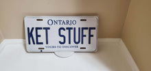 Load image into Gallery viewer, *KET STUFF* Customized Ontario Car Plate Size Novelty/Souvenir/Gift Plate
