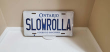 Load image into Gallery viewer, *SLOWROLLA* Customized Ontario Car Plate Size Novelty/Souvenir/Gift Plate
