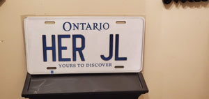 *HER GL* Customized Ontario Car Size Novelty/Souvenir/Gift Plate