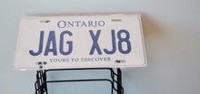 Load image into Gallery viewer, *JAG XJ8* Customized Ontario Car Size Novelty/Souvenir/Gift Plate
