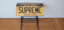 Load image into Gallery viewer, *SUPREME* Customized New York Car Size Novelty/Souvenir/Gift Plate

