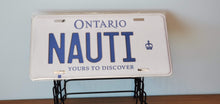 Load image into Gallery viewer, *NAUTI* Customized Ontario Car Size Novelty/Souvenir/Gift Plate
