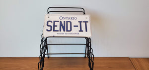 *SEND-IT*  Customized Ontario Bike Size Novelty/Souvenir/Gift Plate