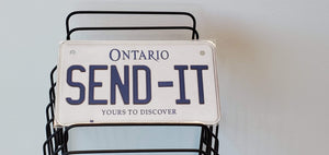 *SEND-IT*  Customized Ontario Bike Size Novelty/Souvenir/Gift Plate