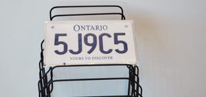 *5J9C5*  Customized Ontario Bike Size Novelty/Souvenir/Gift Plate