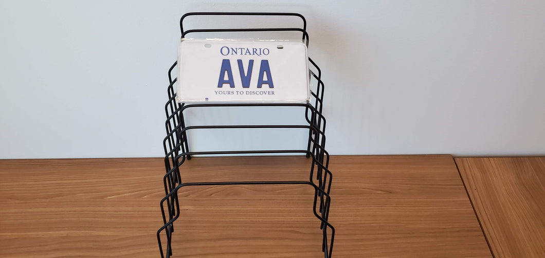 *AVA*  Customized Ontario Bicycle Plate for Your Loved Ones