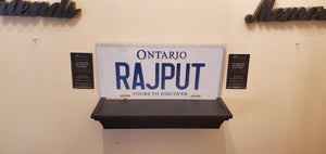 *RAJPUT* : Hey, Want to Stand Out From The Crowd?  : Customized Any Province Car Style Souvenir/Gift Plates