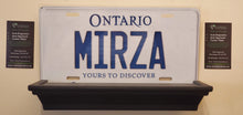 Load image into Gallery viewer, *MIRZA* : Hey, Want to Stand Out From The Crowd?  : Customized Any Province Car Style Souvenir/Gift Plates
