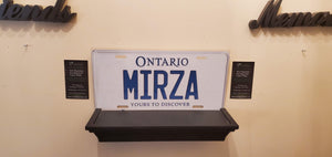 *MIRZA* : Hey, Want to Stand Out From The Crowd?  : Customized Any Province Car Style Souvenir/Gift Plates
