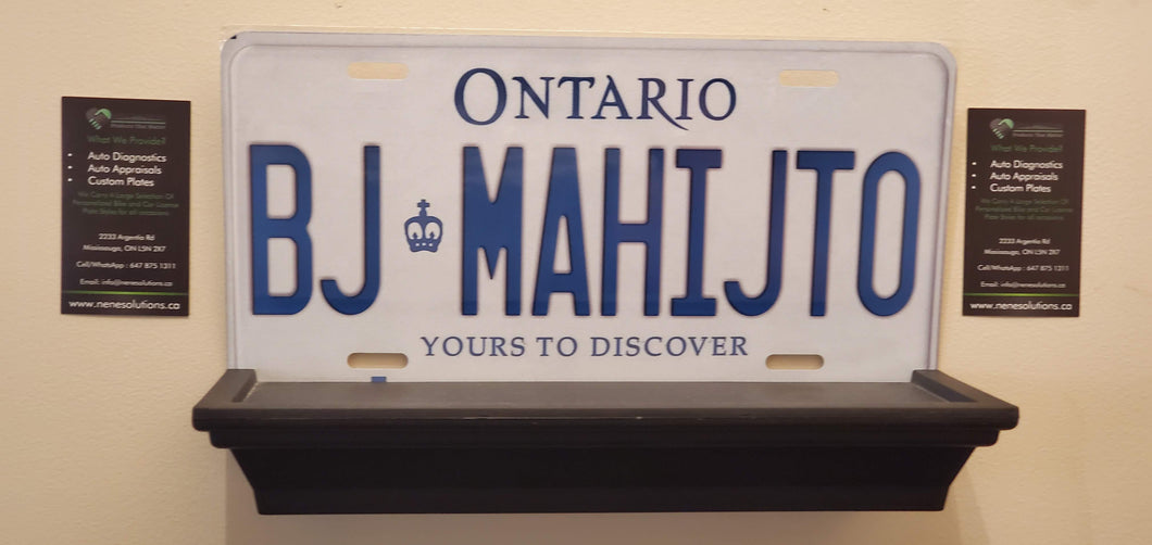*BJ MAHIJTO* : Hey, Want to Stand Out From The Crowd?  : Customized Any Province Car Style Souvenir/Gift Plates