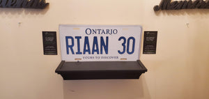 *RIAAN 30* : Hey, Want to Stand Out From The Crowd?  : Customized Any Province Car Style Souvenir/Gift Plates