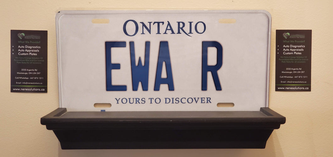 *EWA R* : Hey, Want to Stand Out From The Crowd?  : Customized Any Province Car Style Souvenir/Gift Plates