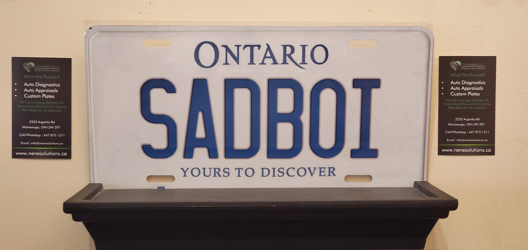 *SADBOI* : Hey, Want to Stand Out From The Crowd?  : Customized Any Province Car Style Souvenir/Gift Plates
