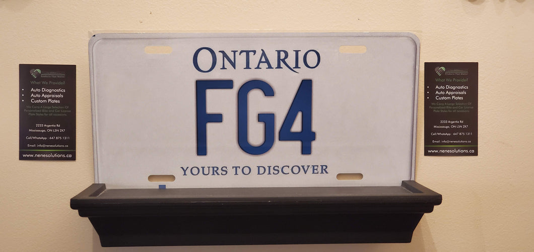 *FG4* : Hey, Want to Stand Out From The Crowd?  : Customized Any Province Car Style Souvenir/Gift Plates