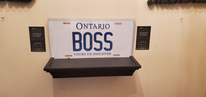 *BOSS* : Hey, Want to Stand Out From The Crowd?  : Customized Any Province Car Style Souvenir/Gift Plates
