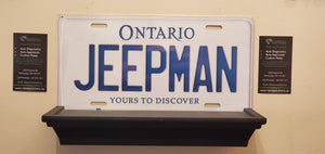 *JEEPMAN* : Hey, Want to Stand Out From The Crowd?  : Customized Any Province Car Style Souvenir/Gift Plates