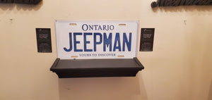 *JEEPMAN* : Hey, Want to Stand Out From The Crowd?  : Customized Any Province Car Style Souvenir/Gift Plates