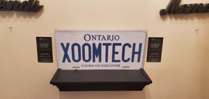 *XOOMTECH* : Hey, Want to Stand Out From The Crowd?  : Customized Any Province Car Style Souvenir/Gift Plates