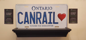 *CANRAIL <3* : Hey, Want to Stand Out From The Crowd?  : Customized Any Province Car Style Souvenir/Gift Plates