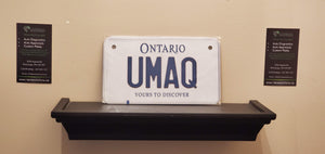*UMAQ* : Hey, Want to Stand Out From The Crowd?  : Customized Any Province Bike Style Souvenir/Gift Plates