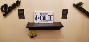 4 CALIE : Custom Bike Ontario For Off Road License Plate Souvenir Personalized Gift Display