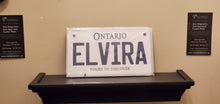 Load image into Gallery viewer, *ELVIRA* : Hey, Want To Stand Out From The Crowd?  : Customized Motorbike Style Souvenir/Gift Plates (Any Province)
