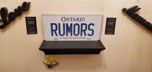 *RUMORS* : Hey, Want To Stand Out From The Crowd? We Do All Canadian Province Plates : Customized Car Style Souvenir/Gift Plates
