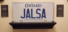 Load image into Gallery viewer, JALSA : Custom Car Ontario For Off Road License Plate Souvenir Personalized Gift Display
