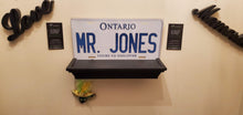 Load image into Gallery viewer, *MR.  JONES* : Hey, Want To Stand Out From The Crowd? We Do All Canadian Province Plates : Customized Car Style Souvenir/Gift Plates
