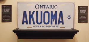 *AKUOMA* : Hey, Want To Stand Out From The Crowd? We Do All Canadian Province Plates : Customized Car Style Souvenir/Gift Plates