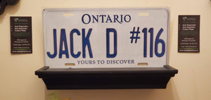 *JACK D #116* : Hey, Want To Stand Out From The Crowd? We Do All Canadian Province Plates : Customized Car Style Souvenir/Gift Plates