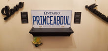 Load image into Gallery viewer, PRINCEABDUL : Custom Car Ontario For Off Road License Plate Souvenir Personalized Gift Display
