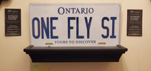 Load image into Gallery viewer, *ONE FLY SI* : Hey, Want To Stand Out From The Crowd? We Do All Canadian Province Plates : Customized Car Style Souvenir/Gift Plates
