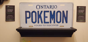 *POKEMON* : Hey, Want To Stand Out From The Crowd? We Do All Canadian Province Plates : Customized Car Style Souvenir/Gift Plates