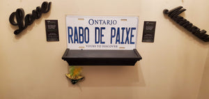 *RABO DE PAIXE* : Hey, Want To Stand Out From The Crowd? We Do All Canadian Province Plates : Customized Car Style Souvenir/Gift Plates