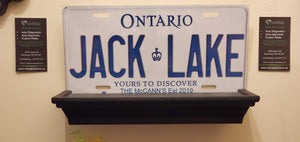 *JACK LAKE* : We Misspelled JACK on the last plate, so we went ahead and provided him a new one for no cost for his boat : Customized Car Style Souvenir/Gift Plates
